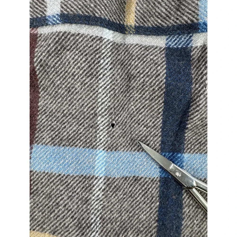 Vintage Pendleton Wool Shirt‎ Jacket XL Made USA Lined Plaid - Picture 9 of 13